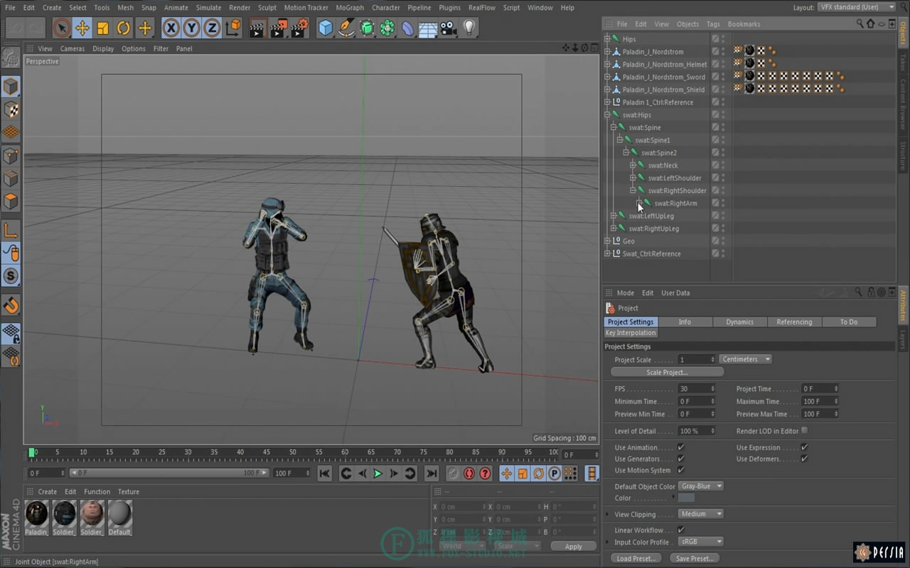 【C4D英文教程】MotionBuilder 角色动作制作
