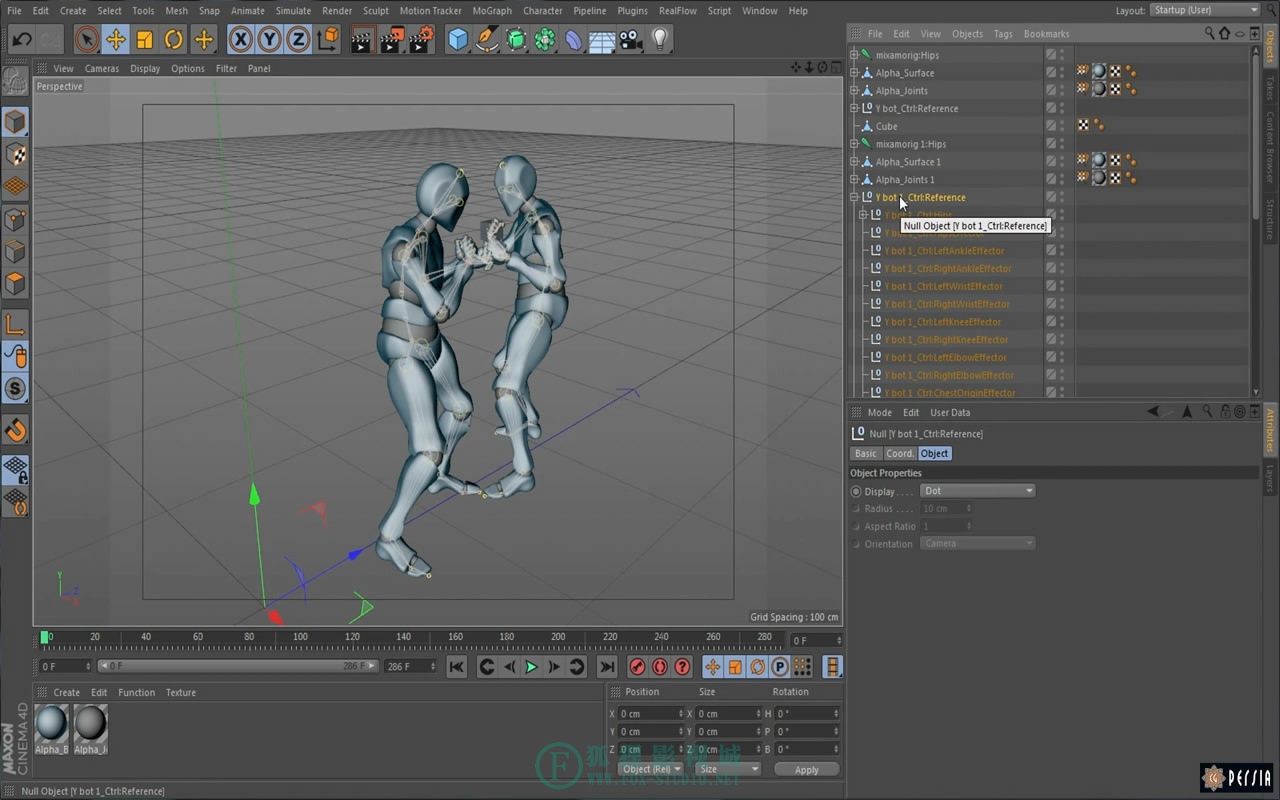 【C4D英文教程】MotionBuilder 角色动作制作