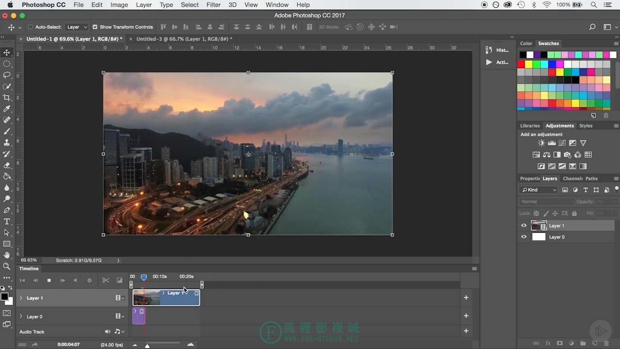 Photoshop CC 视频编辑