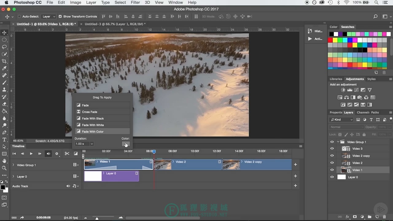 Photoshop CC 视频编辑