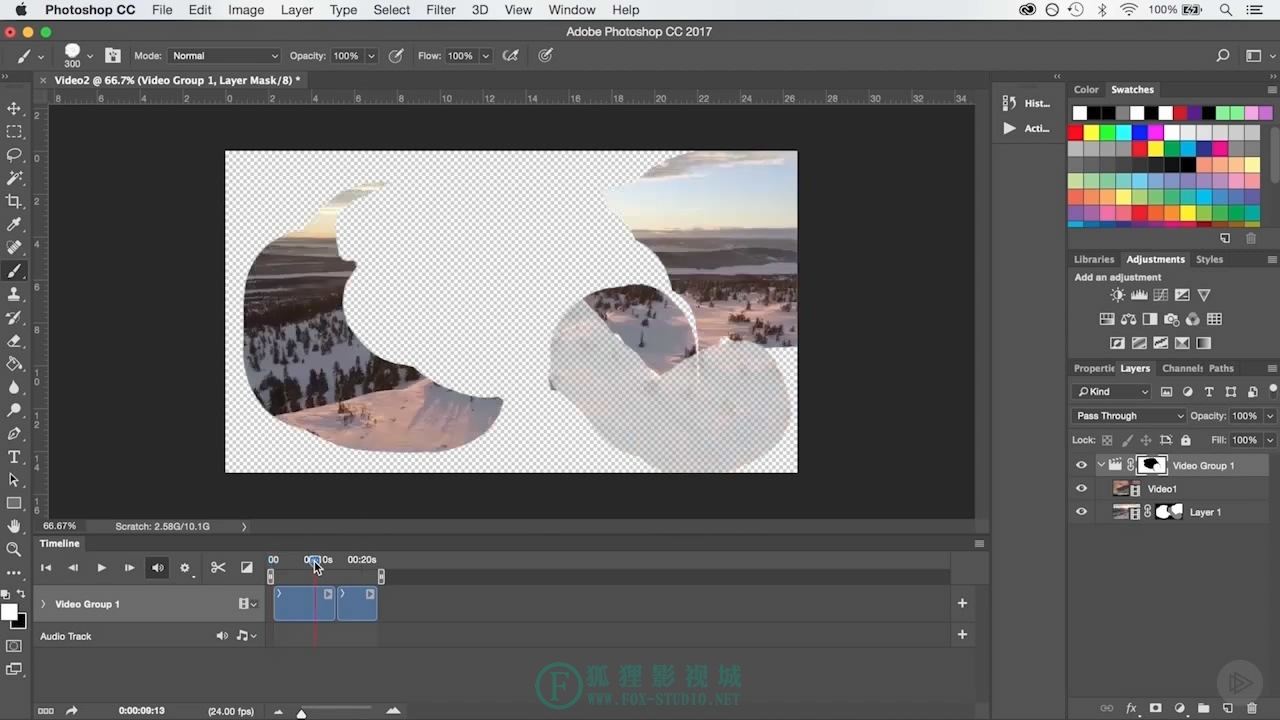 Photoshop CC 视频编辑