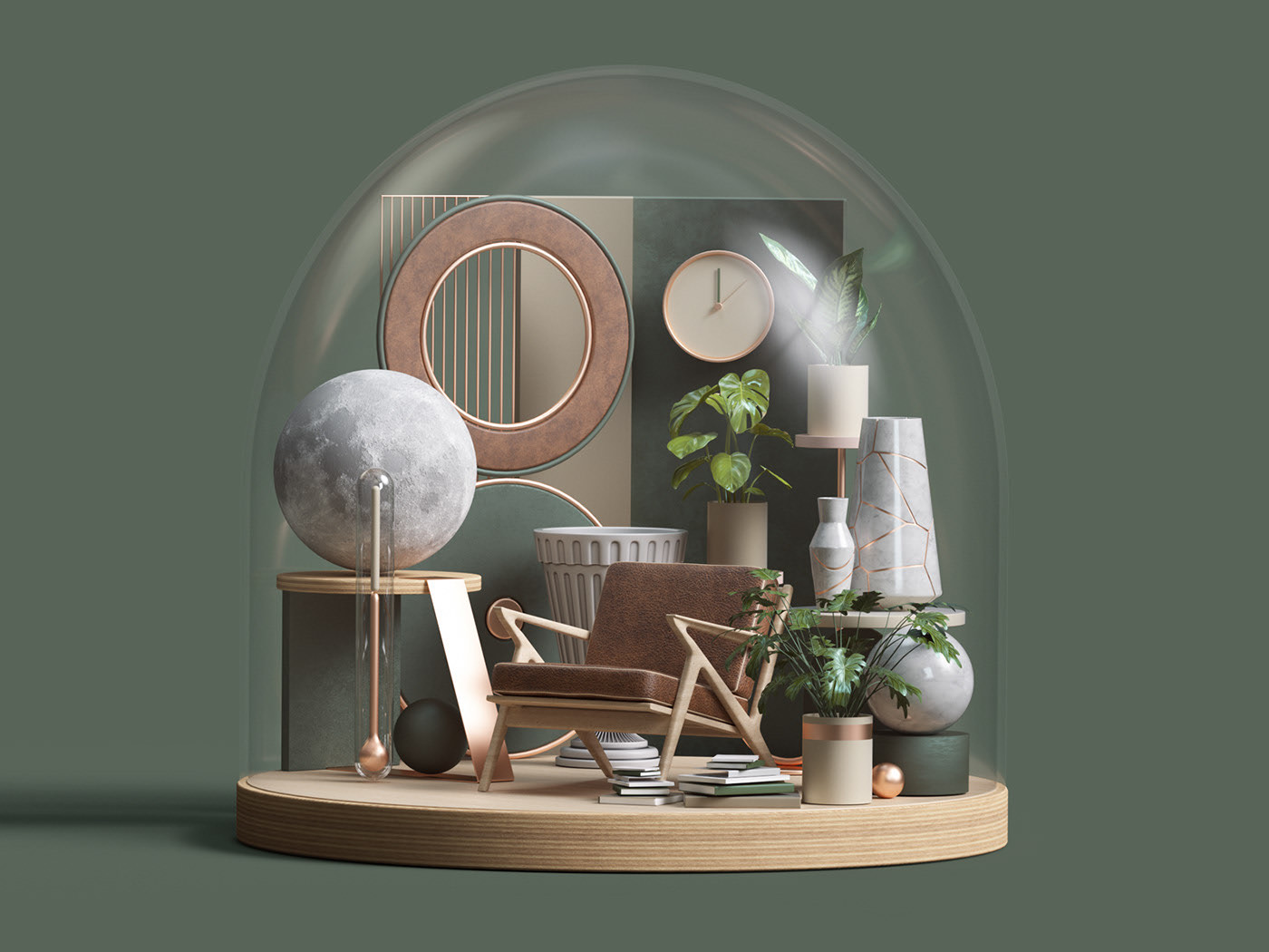 Behance商的C4D小作品分享