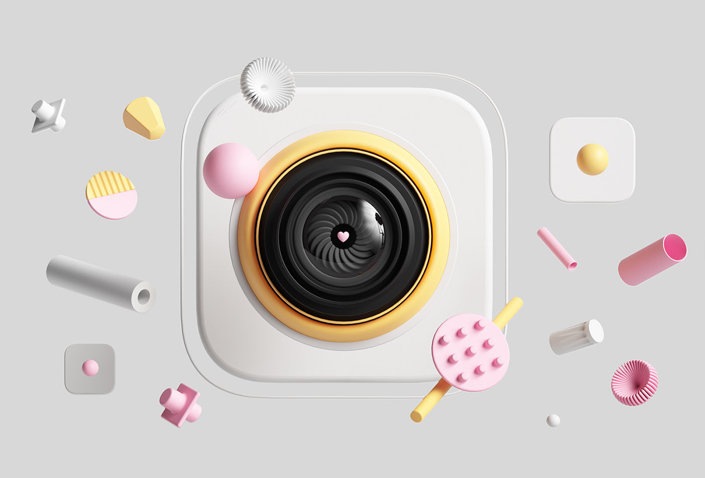Behance商的C4D小作品分享